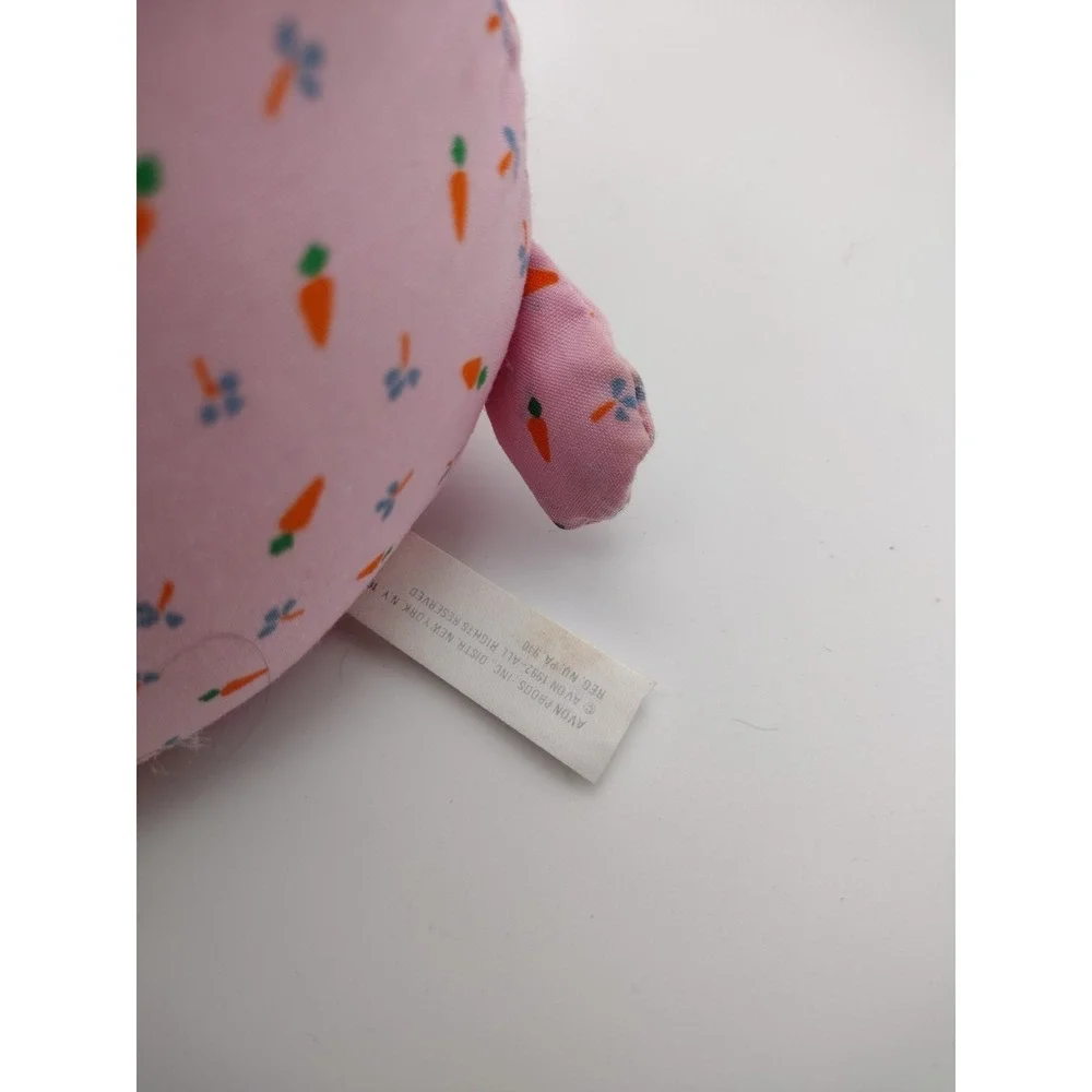 Vintage Avon Bunny Rabbit Plush Stuffed Animal  8